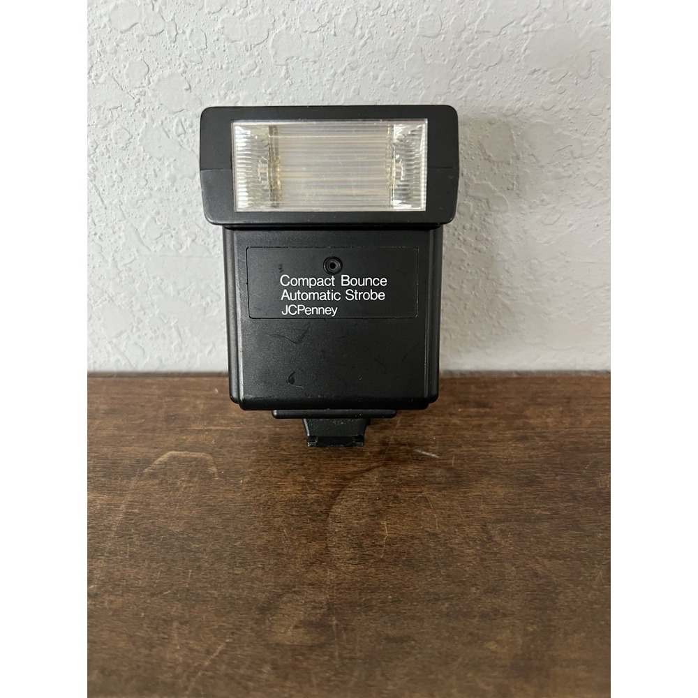 Vintage JCPenney‎ Compact Bounce Automatic Strobe Camera Flash Accessory
